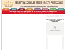 Tablet Screenshot of dialextonschool.com